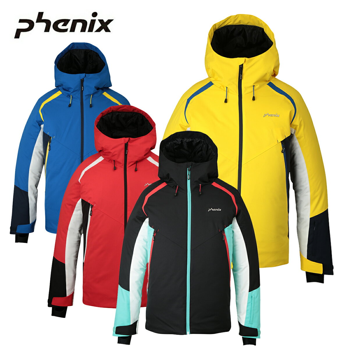 PHENIX フェニックス スキーウェア アウター ジャケット メンズ＜2026＞ESM25OT37 /Color Mix Jacket