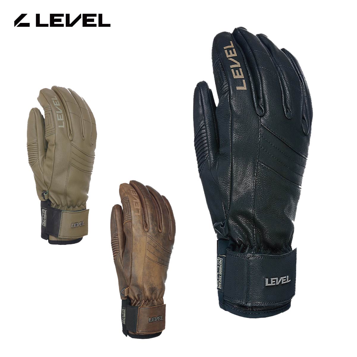 【エントリーでP最大37倍！26日1時59まで】LEVEL レベル スキーグローブ メンズ＜2026＞5000UG / REXFORD