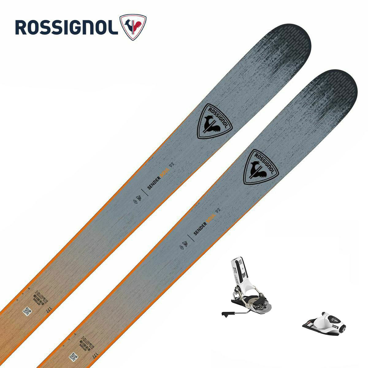 【エントリーでP10倍！9日20時～】ROSSIGNOL ロシニョール スキー板 メンズ レディース ＜2026＞ SENDER SOUL 92 / RANMN01 + ルック PIVOT 2.0 11 GW ビンディング セット 取付無料