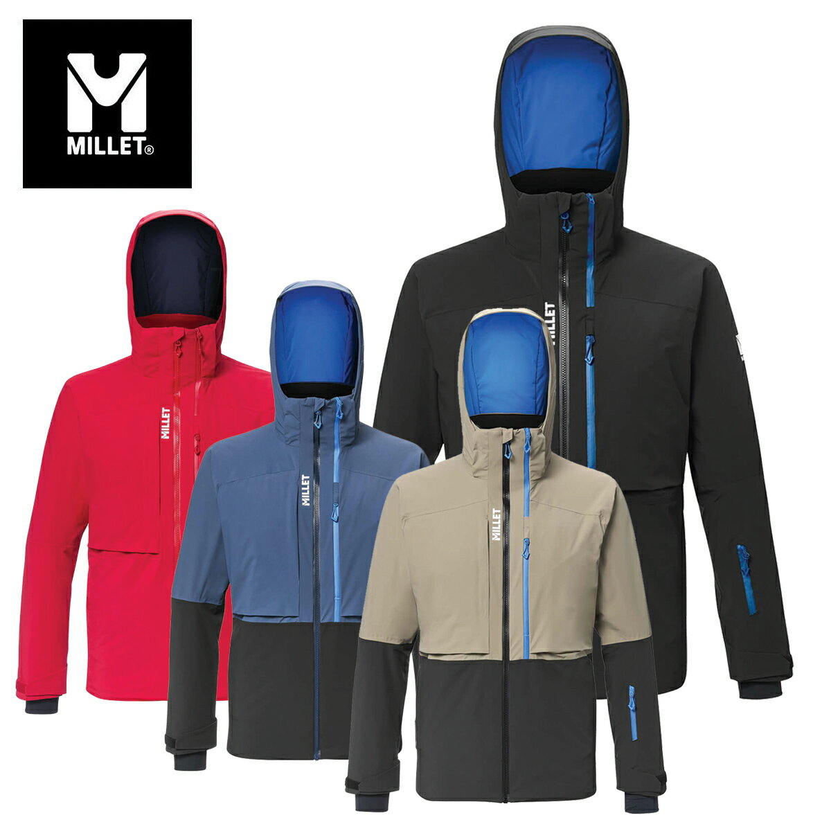 MILLET ミレー スキーウェア ジャケット メンズ＜2026＞MIV10595 / GRANDS MONTETS PRO JKT M