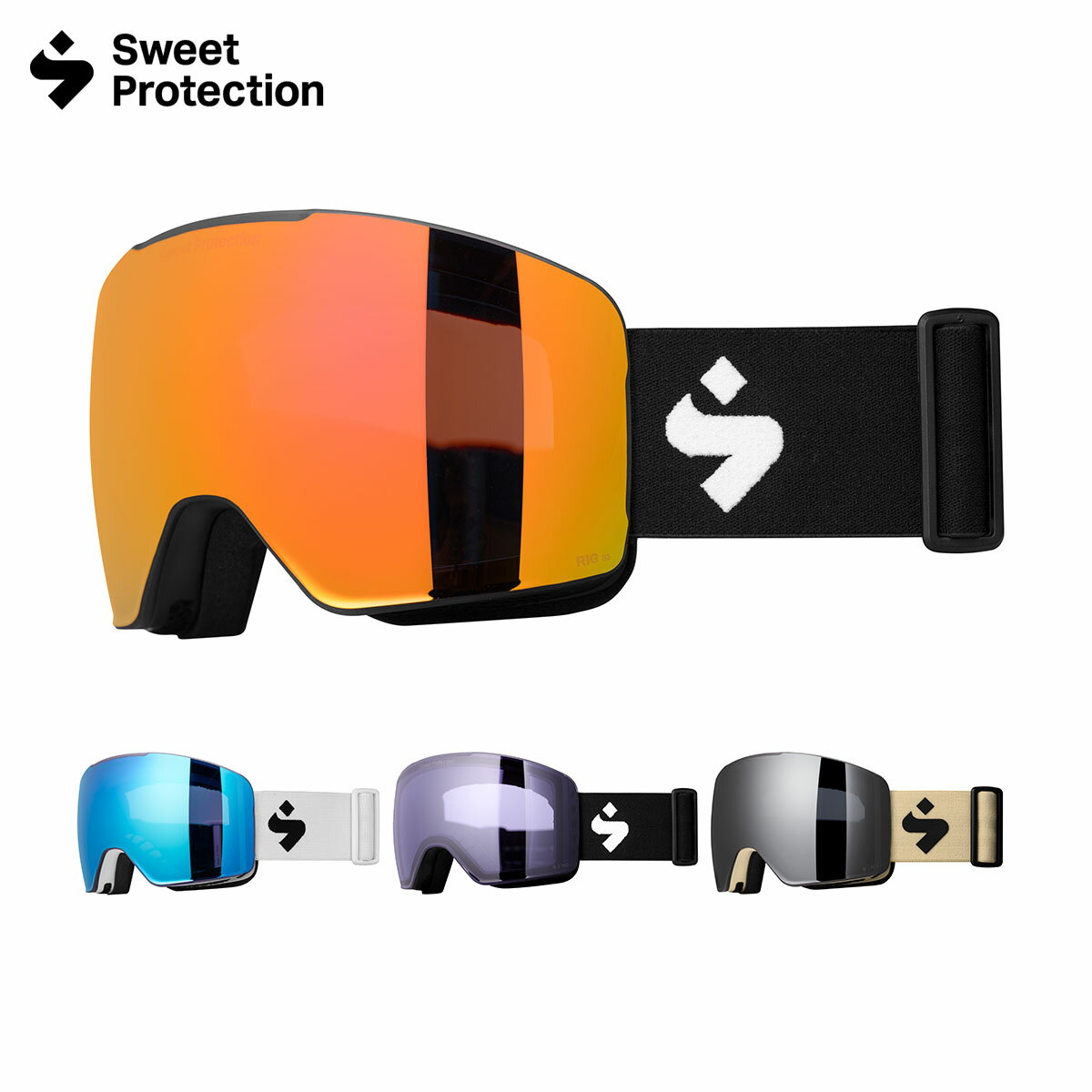 Sweet Protection スウィートプロテクション スキーゴーグル メンズ レディース＜2026＞Connor RIG Reflect / コナー リグ リフレクト / 852150 日本正規品