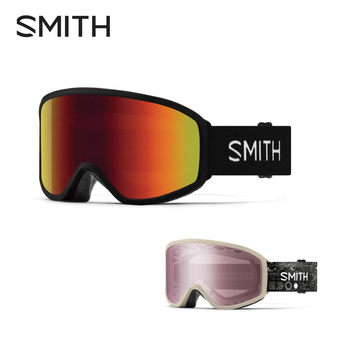 SMITH スミス スキーゴーグル メンズ レディース＜2026＞Reason OTG / リーズン オーティージー 【眼鏡・メガネ対応ゴーグル】【ASIAN FIT】【ミラー】 日本正規品