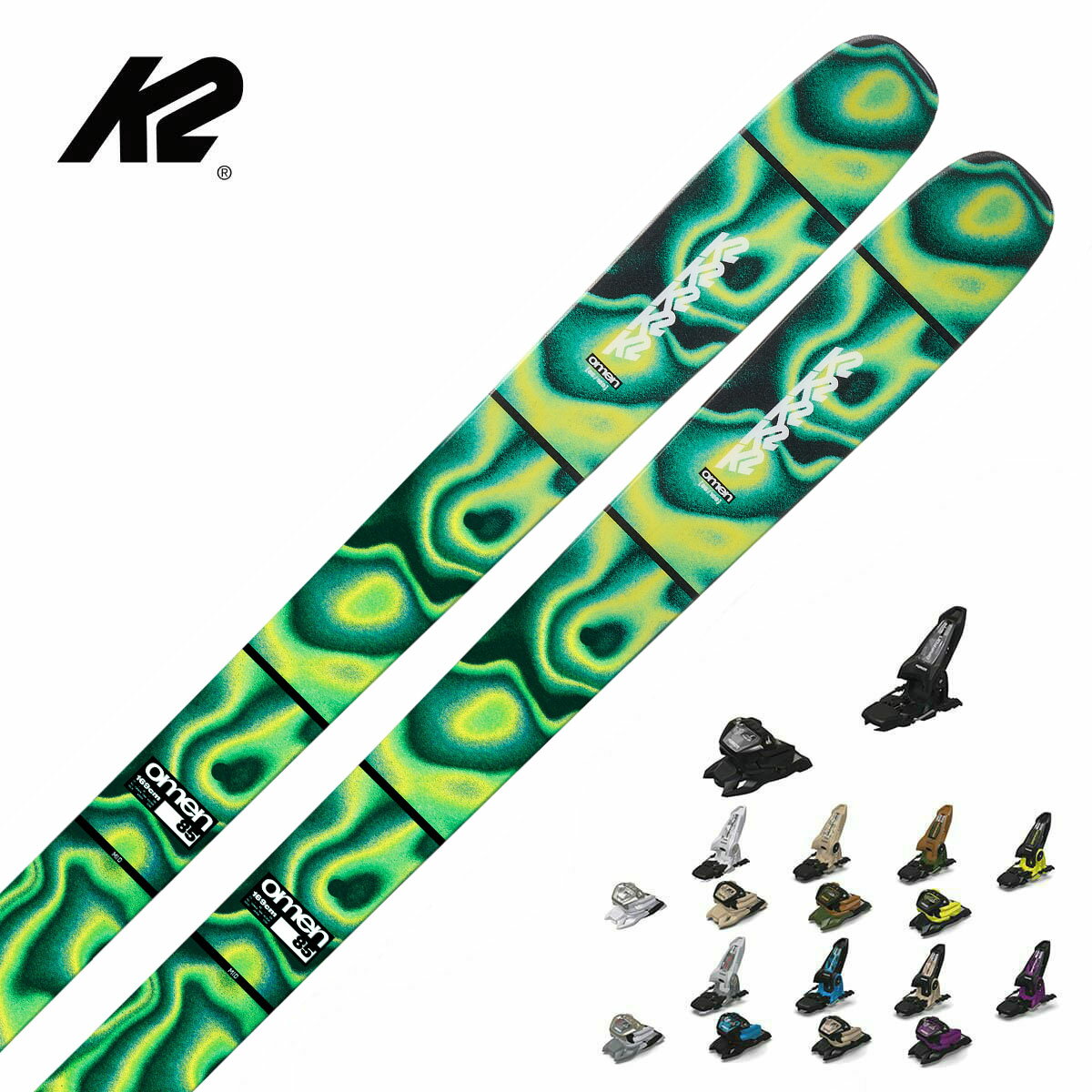 Rakuten - K2 ケーツー スキー板 メンズ レディース＜2026＞OMEN 85 [KS250957] + マーカー GRIFFON 13 ビンディング セット 取付無料