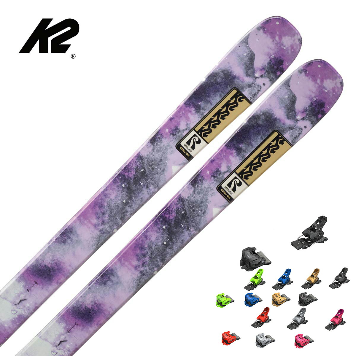 K2 ケーツー スキー板 レディース＜2026＞RECKONER 92 W [KS250973] + チロリア ATTACK 14 GW ビンディング セット 取付無料