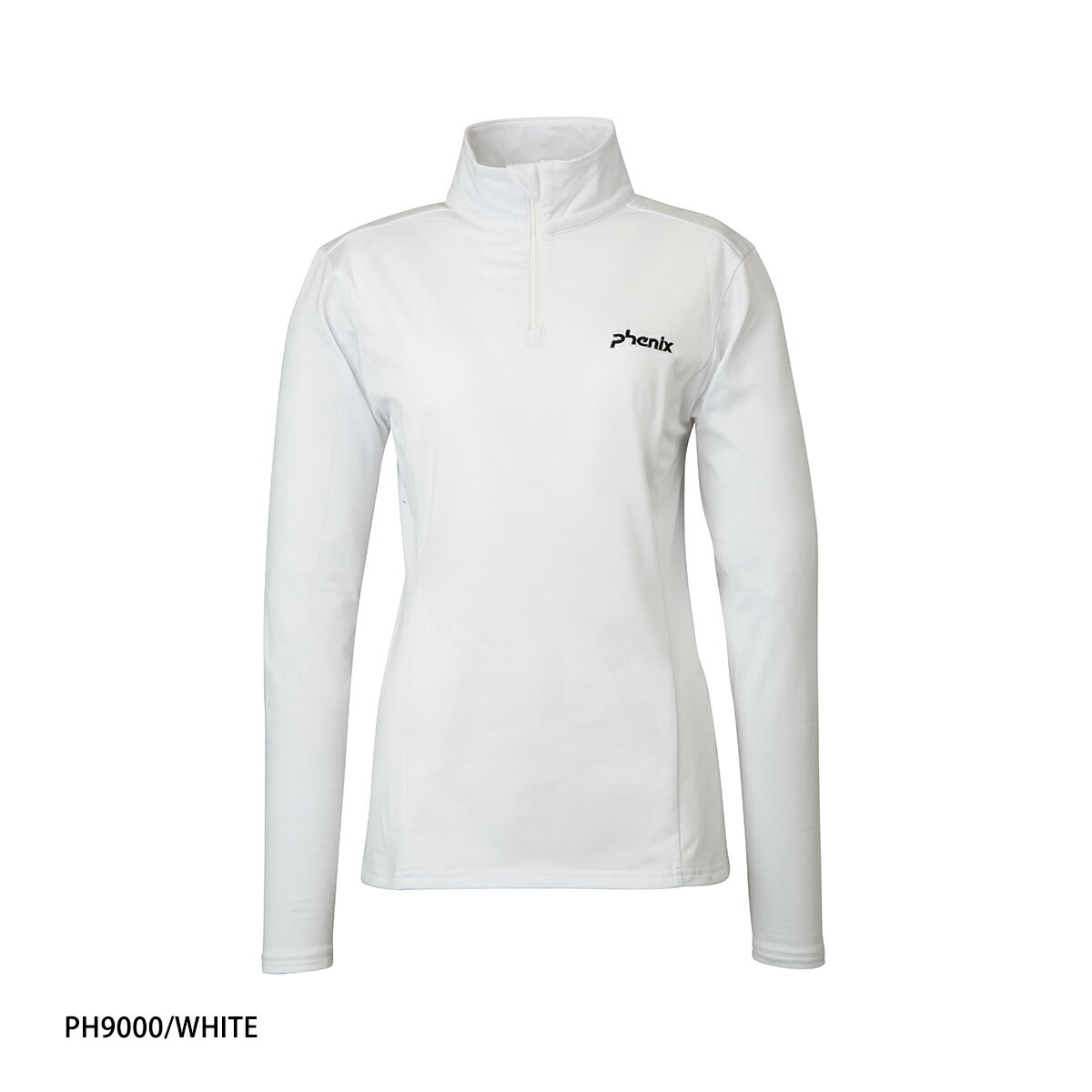 PHENIX フェニックス スキーウェア アンダーシャツ レディース＜2026＞ESW25LS62 / Basic Set-in Sleeve 1/2 Zip Tee 2