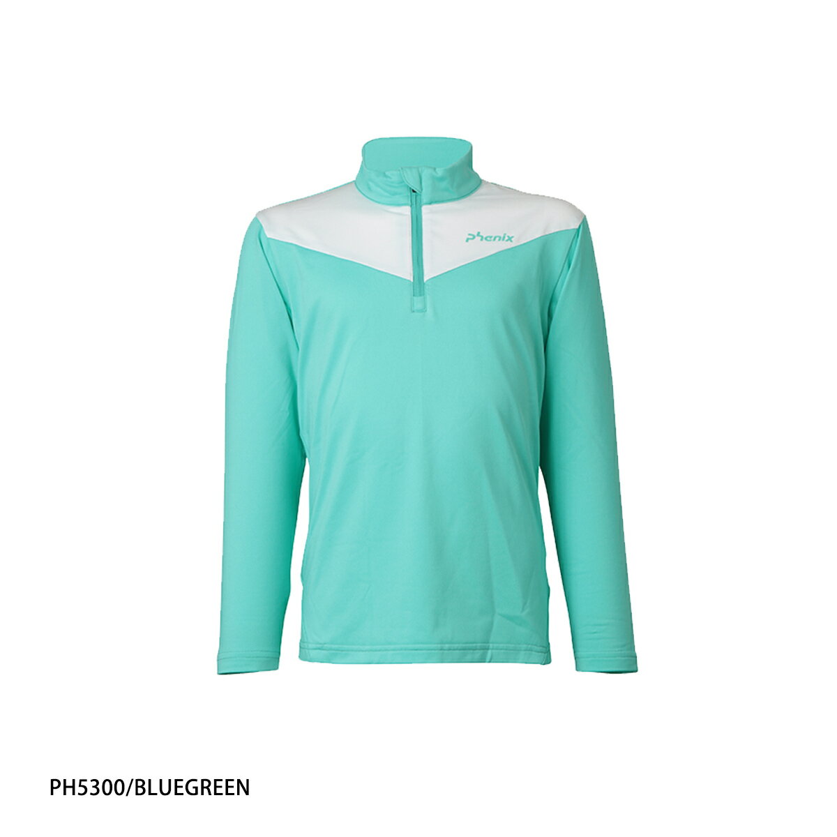 PHENIX フェニックス スキーウェア アンダーシャツ キッズ ジュニア＜2026＞ESG25LS90 /Color Block 1/2 Zip Tee 3