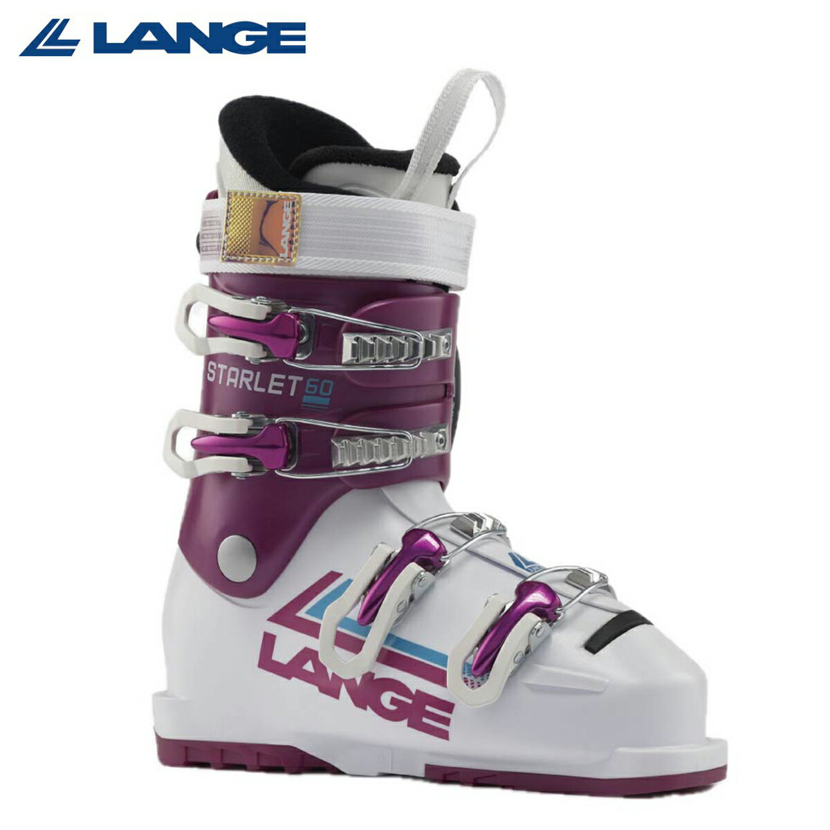 【2/14-/15限定最大7,000OFFクーポン】 LANGE ラング スキーブーツ キッズ ジュニア 2025 STARLET 60[LBM5310]