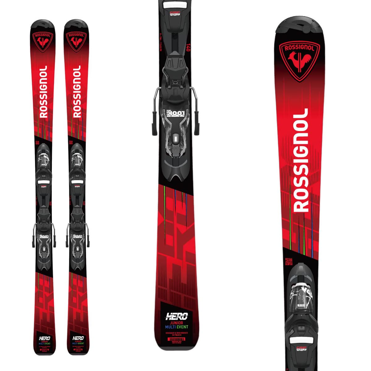 ROSSIGNOL ロシニョール スキー板 キッズ ジュニア 2026 HERO JR 140-150 / RANJY03 + XPRESS 7 GW プレート/ビンディング セット 取付無料 グリップウォーク対応 2