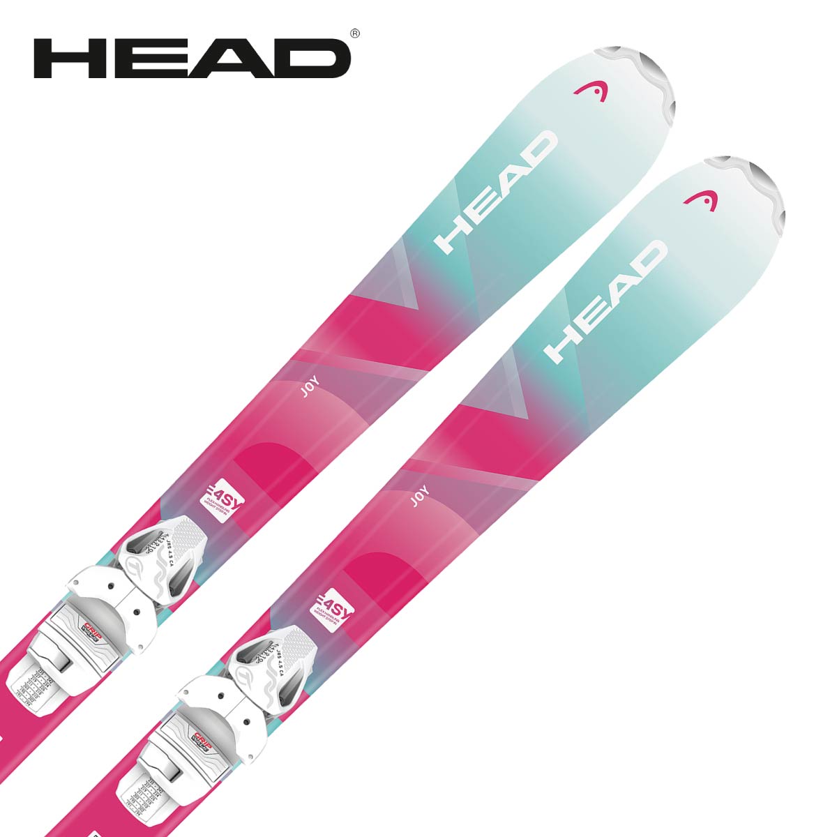 HEAD ヘッド スキー板 キッズ ジュニア＜2026＞JOY EASY JRS [314455]+ JRS 4.5 GW CA BR.80[I][114479] ビンディング セット 取付無料