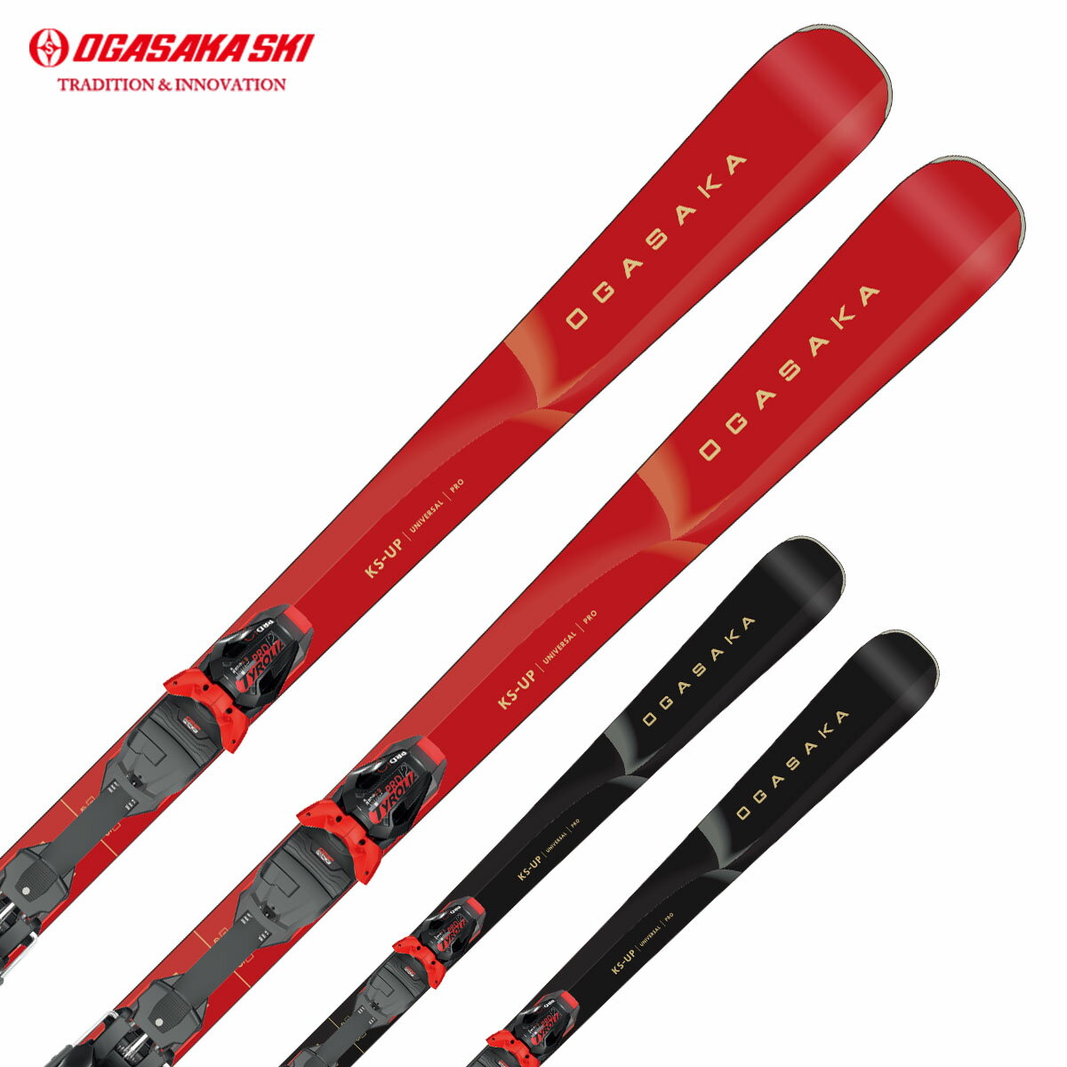 楽天市場】赤 レッド（ブランドオガサカ）（スキー板｜スキー用品