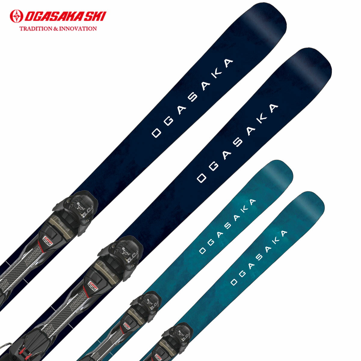 【2/14-/15限定最大7,000OFFクーポン】 OGASAKA オガサカ スキー板 メンズ レディース＜2026＞UNITY〔ユニティ〕 U-PC NV/BL + FDT TP 10 BK×ANビンディング セット 取付無料