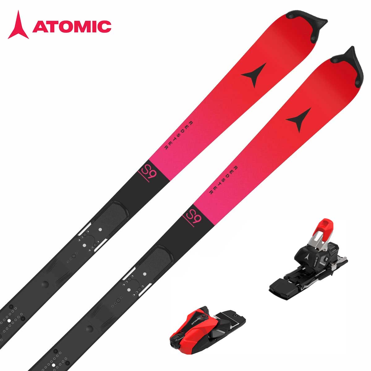 ATOMIC アトミック スキー板 メンズ＜2026＞REDSTER S9 FIS M 165 / [AA0030552165] + ICON RS 16 ビンディング セット 取付無料【FIS対応】