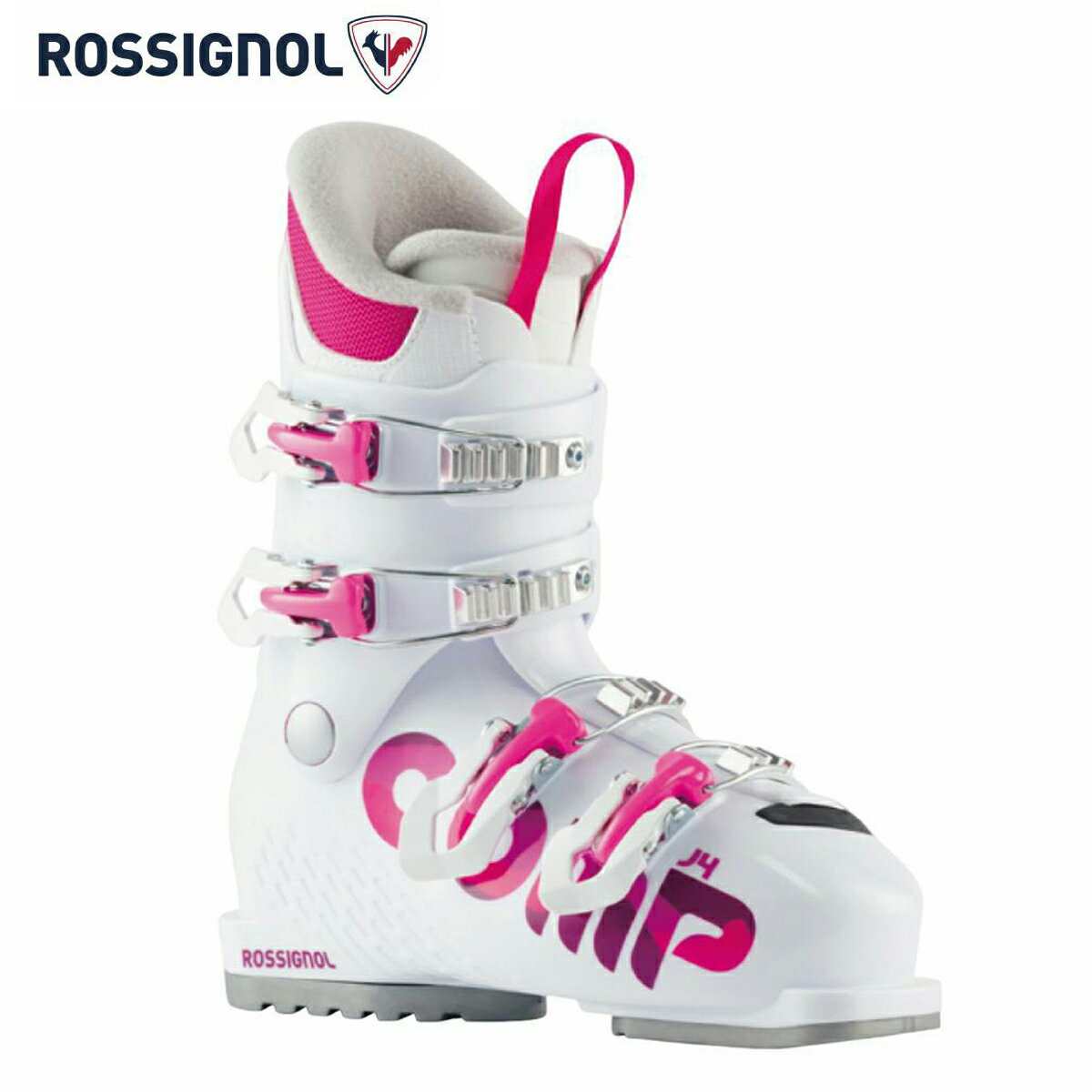 ROSSIGNOL ロシニョール スキー ブーツ キッズ ジュニア＜2026＞COMP J4 - WHITE / RBM5080-O