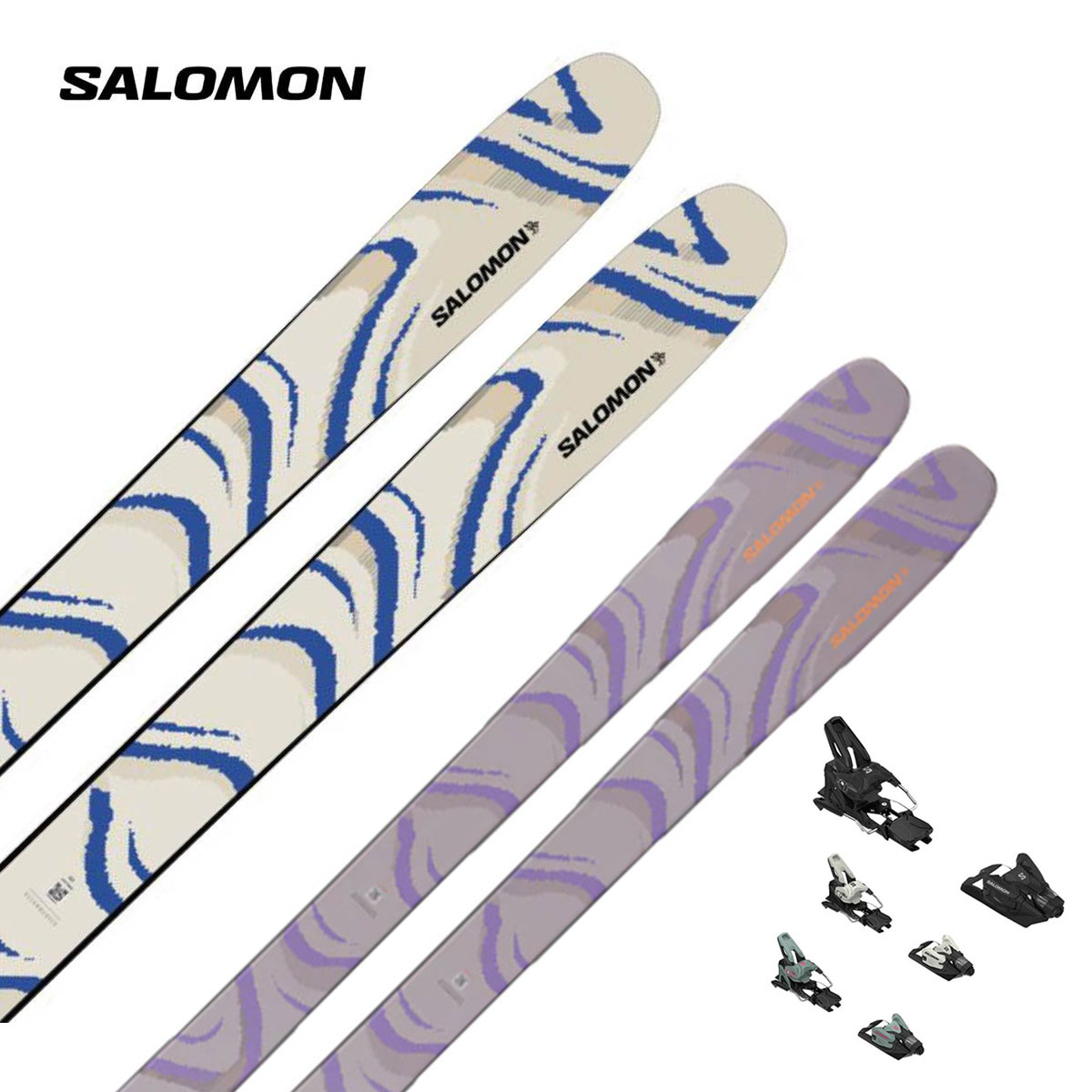 【最大7,000OFFクーポン19日20時〜】SALOMON サロモン スキー板 メンズ レディース＜2026＞QST 106 ALMOND MILK / [L47774500+] + サロモン STRIVE 14 GW ビンディング セット 取付無料