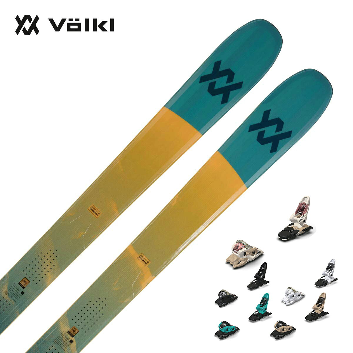 VOLKL �ե��륯�� �������� ��� ��ǥ�������2026��BLAZE 104 TEAL [V2510132.000] + �ޡ����� SQUIRE 11 ��...