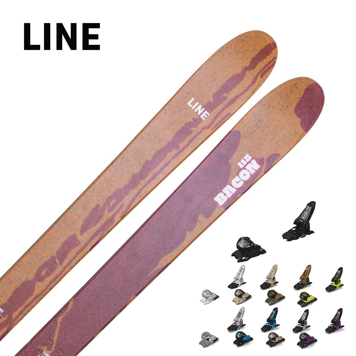 LINE �饤�� �������� ��� ��ǥ�������2026��BACON 115 [LN2509270] + �ޡ����� GRIFFON 13 �ӥ�ǥ��� ���å� ...