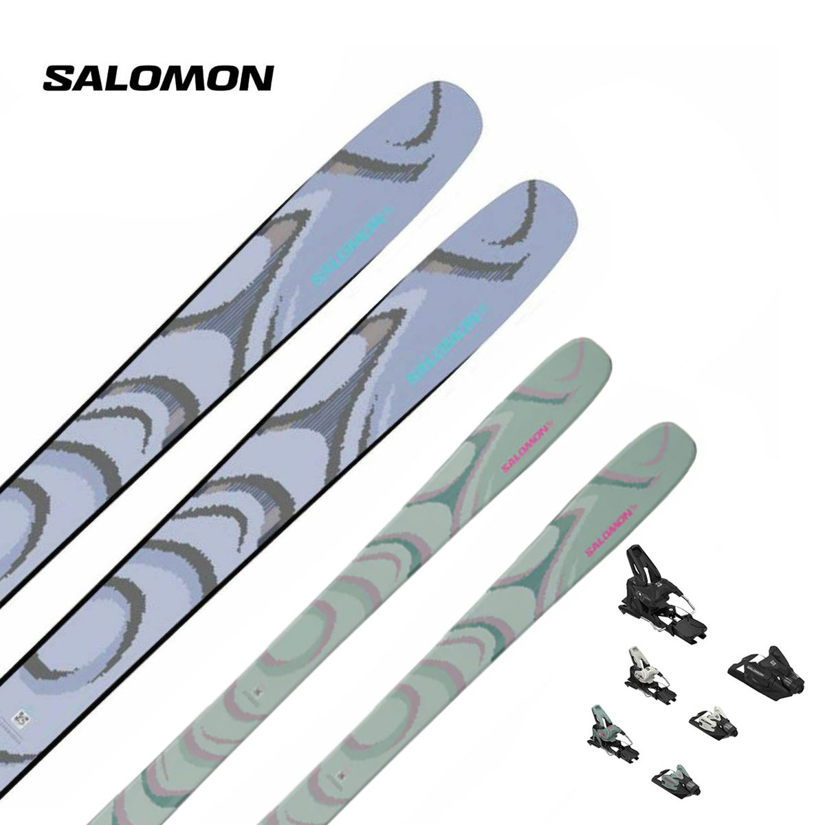 SALOMON ������� �������� ��� ��ǥ�������2026��QST 100 COSMIC SKY[L47421000] / ICEBERG GREEN[L...