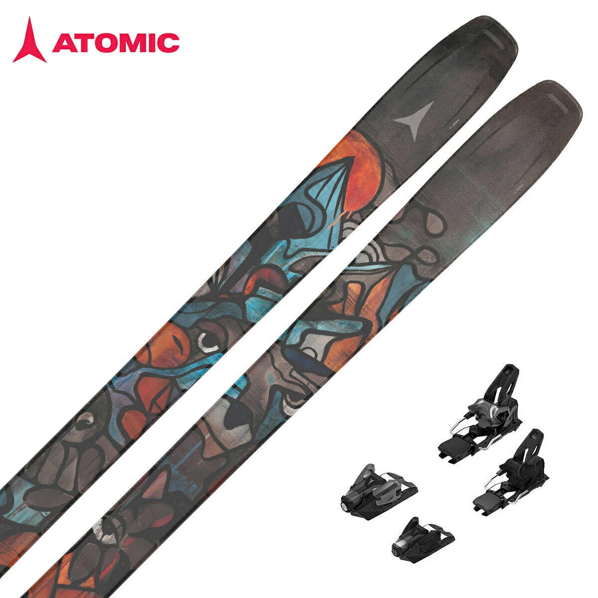 ATOMIC アトミック スキー板 メンズ レディース＜2026＞Bent 100 / [ AA0030694 ] + アトミック STRIVE 14 GW ビンディング セット 取付無料