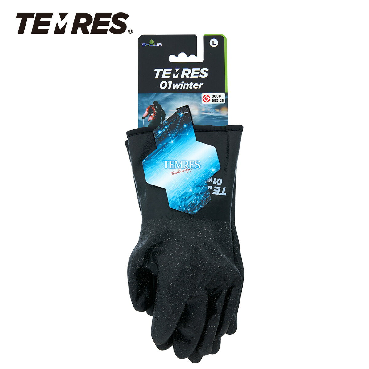 スキー グローブ メンズ レディース テムレス TEMRES 01winter 防寒 防水 手袋 日...