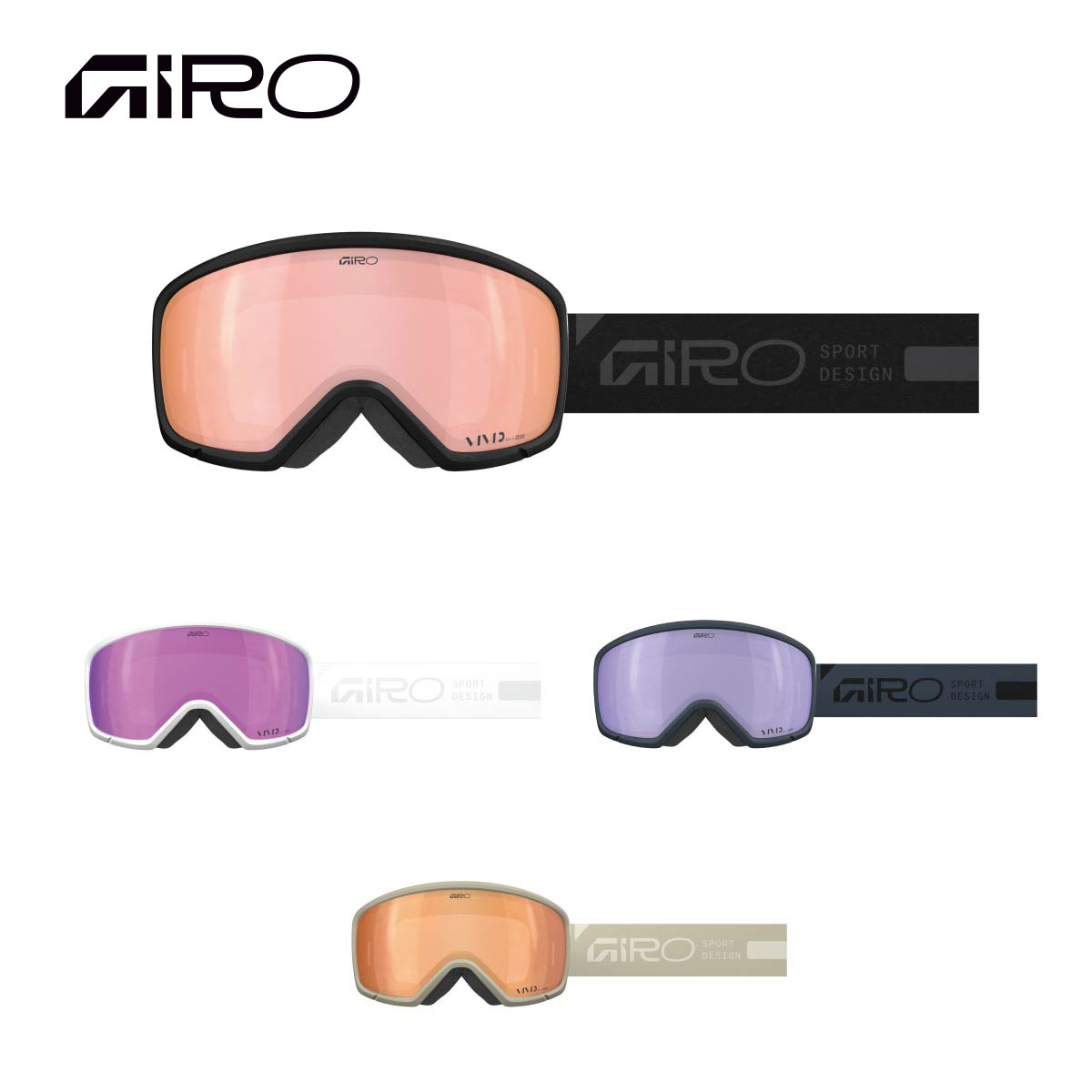 Rakuten - GIRO ジロ スキーゴーグル レディース＜2026＞Millie AF / ミリー アジアンフィット【ASIAN FIT】【眼鏡・メガネ対応ゴーグル】【ミラー】 日本正規品 スーパーセール