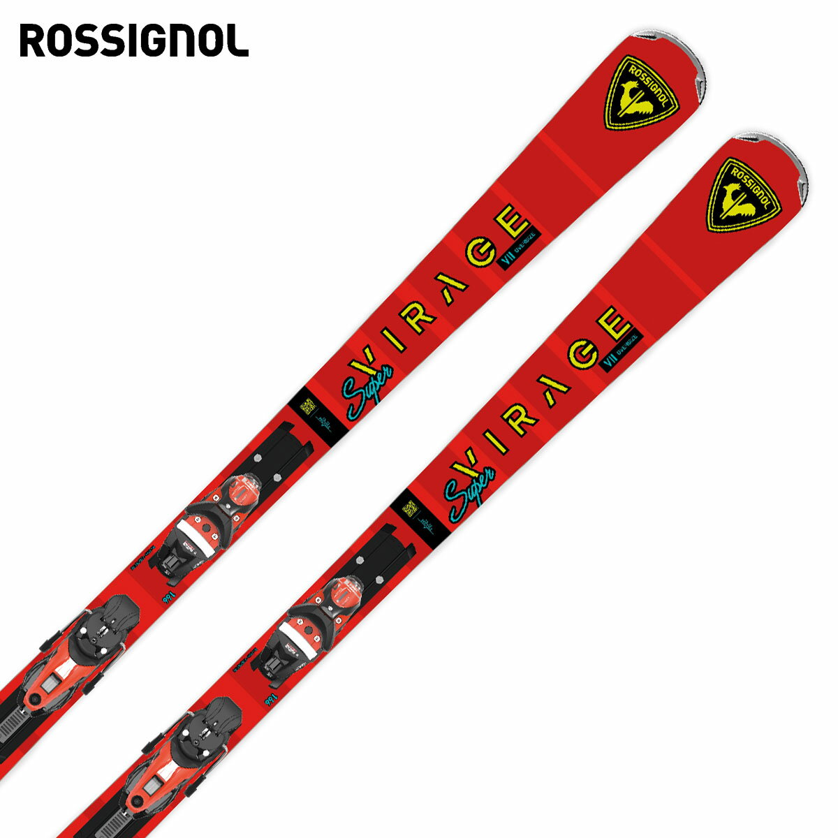 ROSSIGNOL ロシニョール スキー板 メンズ レディース ＜2026＞SUPER VIRAGE VII OVERSIZE KONECT / RAOPS02 スーパー ヴィラージュ セブン オーバーサイズ + NX 12 KONECT GW [FCLCN03] プレート/ビンディング セット 取付無料