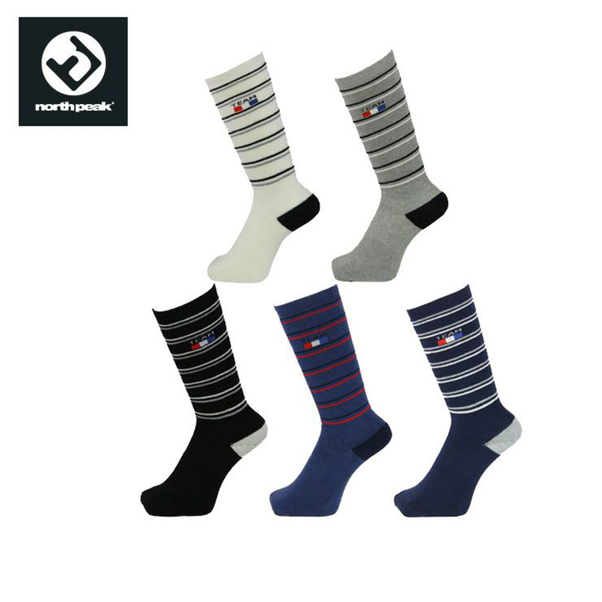 乐天商城 - north peak ノースピーク ソックス キッズ ジュニア ＜2016＞ MP-656 / MP656 / 2足組 JUNIOR SOCKS