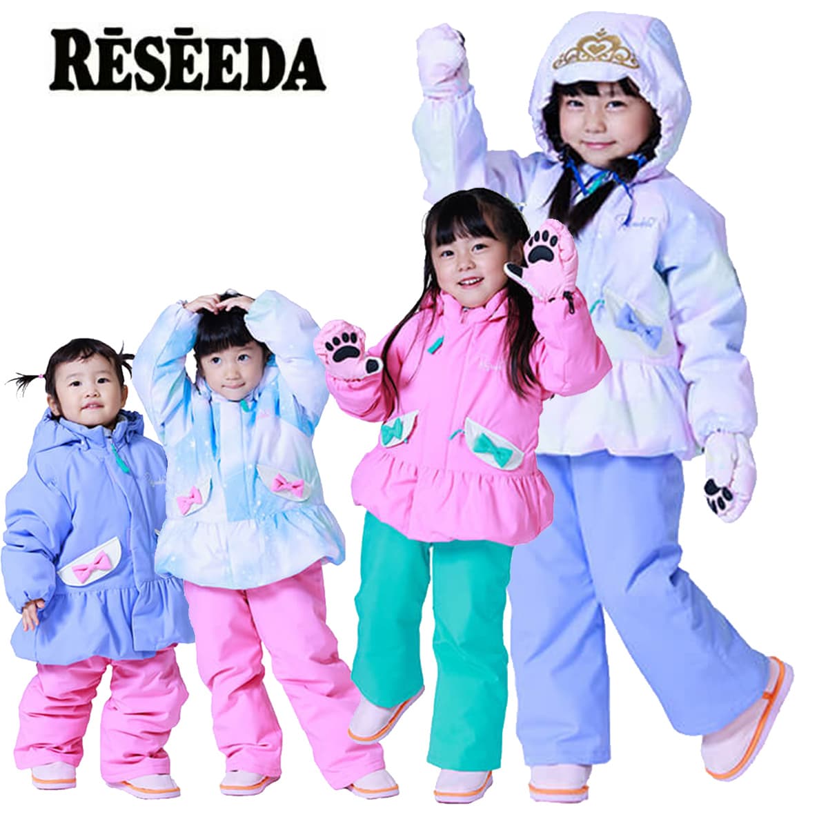 樂天商城 - 【エントリーでP最大10倍！24日20時〜】RESEEDA レセーダ スキーウェア 上下セット キッズ ジュニア＜2026＞RES58400 / TODDLER SUIT