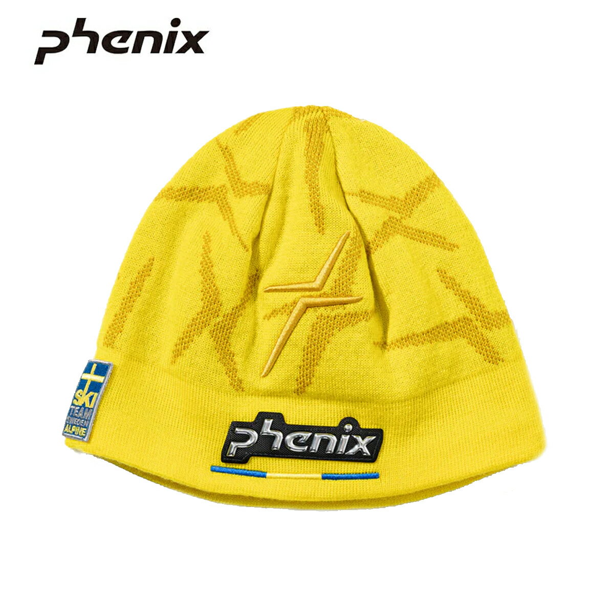 樂天商城 - 【エントリーでP最大10倍！24日20時〜】PHENIX フェニックス ヘッドウェア スキーニット帽 メンズ レディース＜2026＞EFM25HW00SWE / Sweden Knit Cap