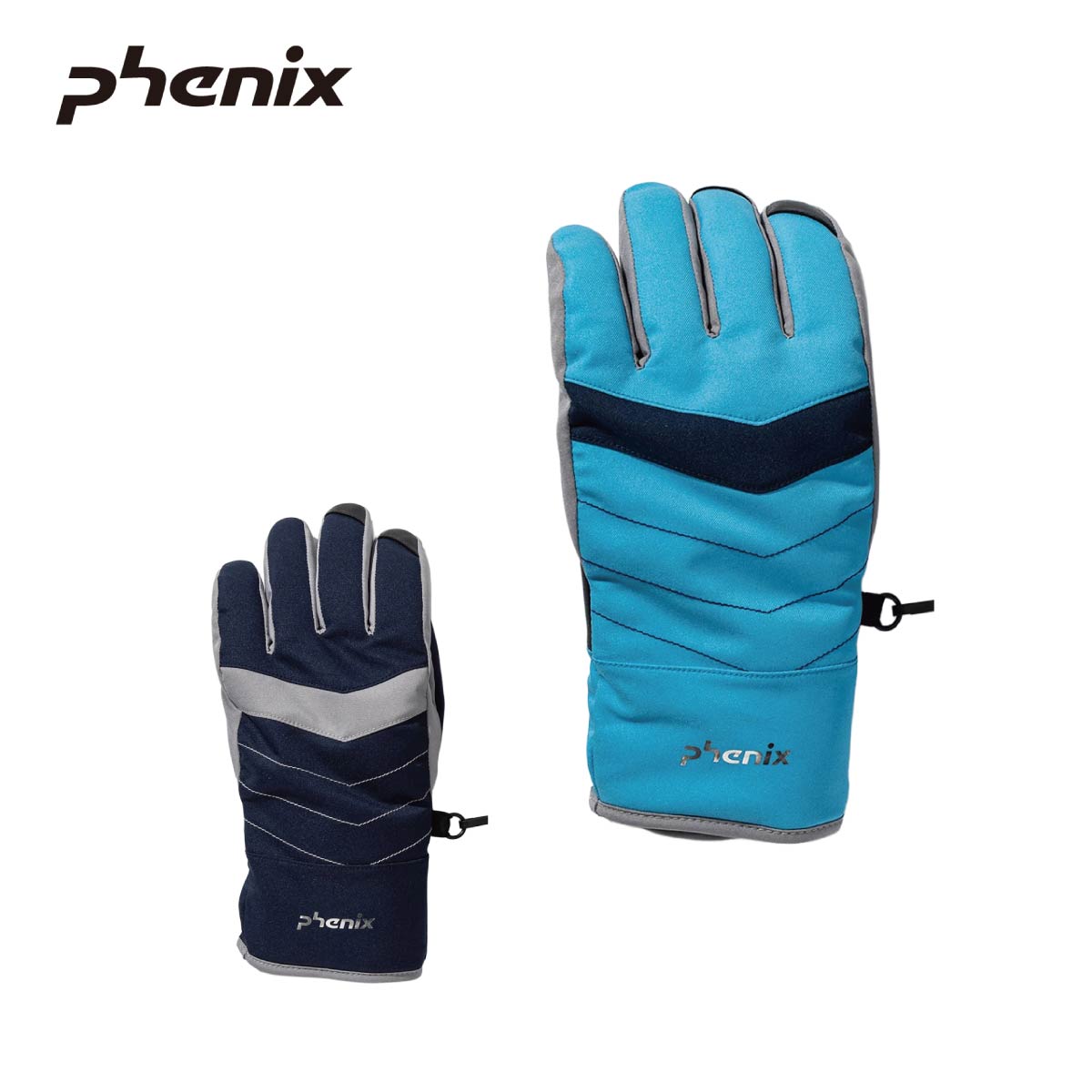 メーカー希望小売価格はメーカーカタログに基づいて掲載しています PHENIX フェニックス スキーグローブ ■ESW25GL52Accent Lined Glovesアクセントライングローブカラー■PH6100/AQUA BLUE■PH6500/NAVYサイズS, M, L, XLFabric・4WAYストレッチツイル2L・2WAYストレッチツイル2L・甲側:ポリエステル100%・平側:合成皮革・Made in:中国○高耐水インサート※メーカー企画書の情報で商品登録を行っております。予告なしに商品名と仕様変更される場合がございます。