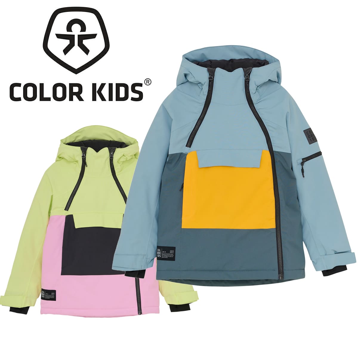 樂天商城 - 【エントリーでP最大10倍！24日20時〜】Color Kids カラーキッズ スキーウェア ジャケット アウター キッズ ジュニア＜2026＞742339 / Jr. Ski Jacket