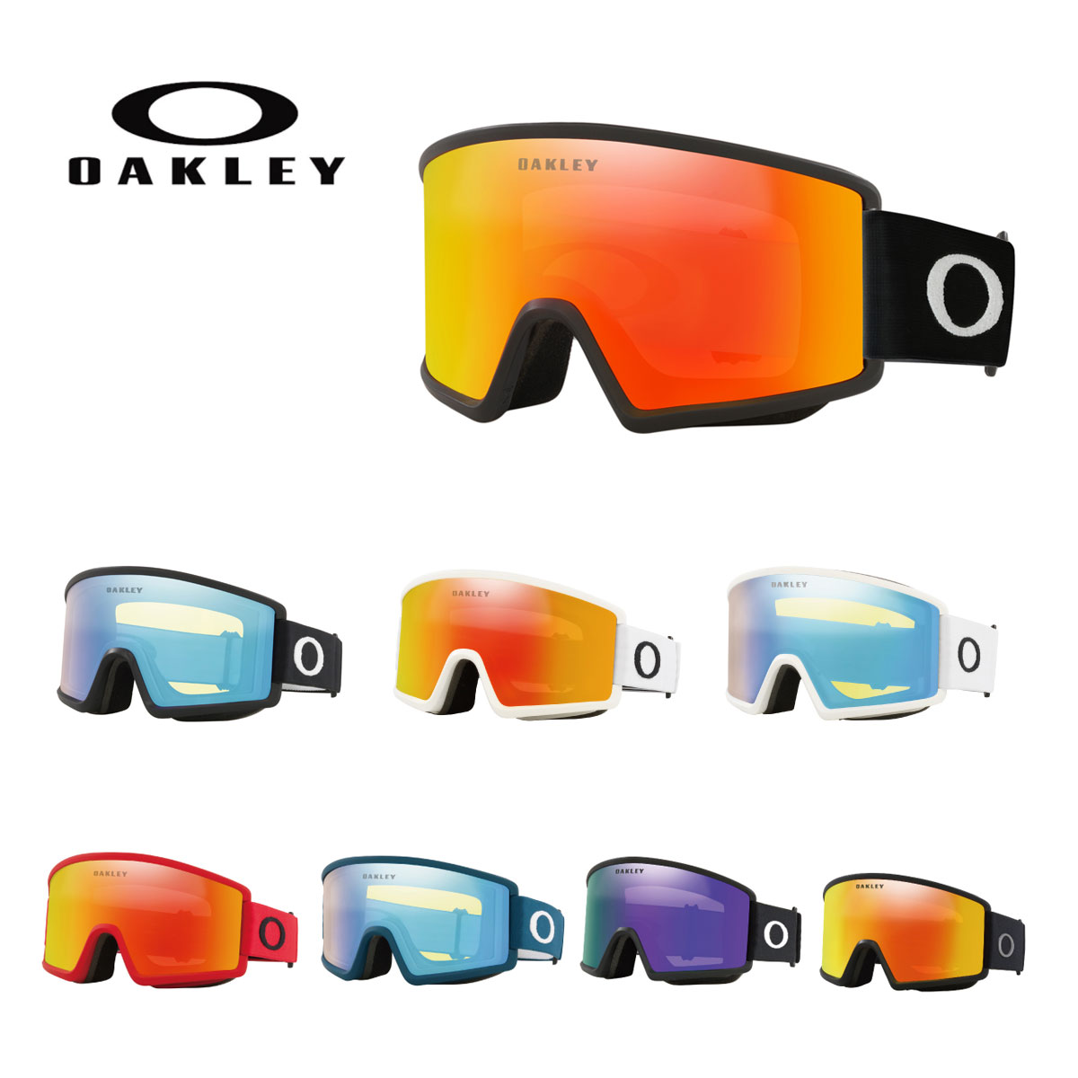 樂天商城 - 【エントリーでP最大10倍！24日20時〜】オークリー OAKLEY メンズ レディース スキーゴーグル＜2026＞TARGET LINE L / ターゲット ライン L ミラーレンズ /OO7120【眼鏡対応】日本正規品