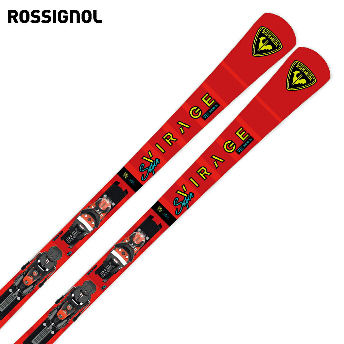 ROSSIGNOL ロシニョール スキー板 メンズ レディース ＜2026＞SUPER VIRAGE VIII OVERSIZE KONECT / RAOPR03 + SPX 14 KONECT GW [FCLCS02] プレート/ビンディング セット 取付無料