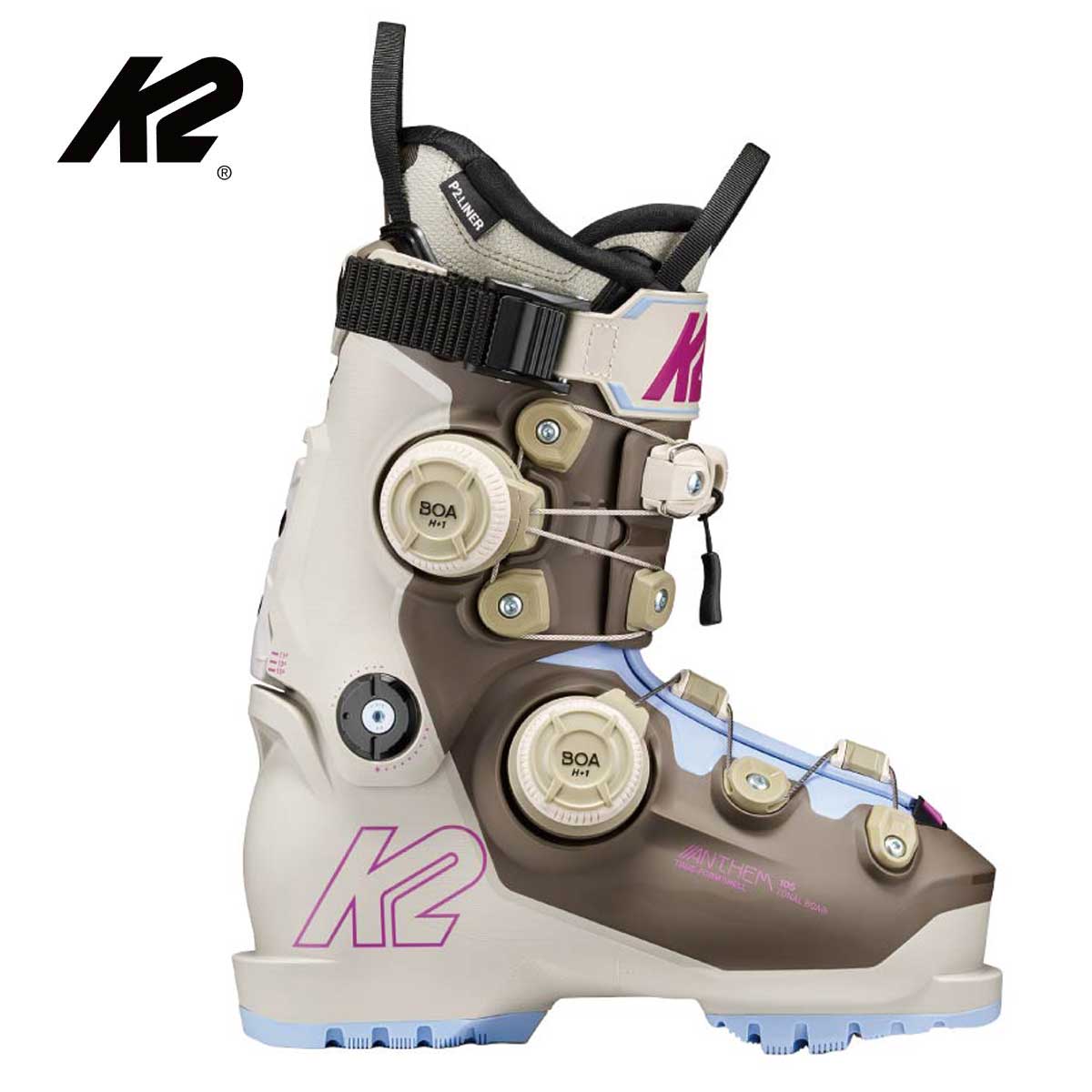K2 ケーツー スキーブーツ レディース＜2027＞ANTHEM 105 ZONAL BOA / アンセム 105 ゾーナル ボア / KS261930 【boa搭載】【グリップウォーク】