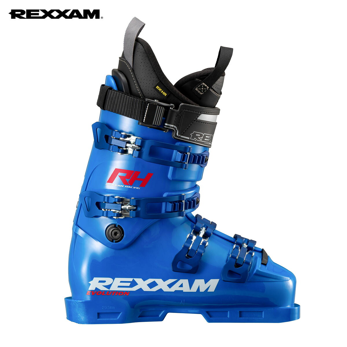 REXXAM レクザム スキーブーツ■ REVO RH / レヴォ RHフレックス（硬さ）：130LAST: SLIM 92COLOR・SAPPHIRE BLUESIZE・23-23.5cm、24-24.5cm、25-25.5cm、26-26.5cm、27-27.5cm・FORWARD LEAN ANGLE : 15.0度・WEIGHT : 2,360g(26.5片足)・SHELL：TPU・BUCKLE：RX-24R(ネジ止め)・INNER：BX-HR24原産国：日本REVOコンセプトを純競技用にブラッシュアップ。BX-HR24 インナー、インナーを薄くすることで、脚とシェルとの一体感を増し、より敏感でより俊敏なスキー操作を可能にする。タイムアップを狙うトップアスリート向けの FLEX 130※メーカー企画書の情報で商品登録を行っております。予告なしに商品名と仕様変更される場合がございます。