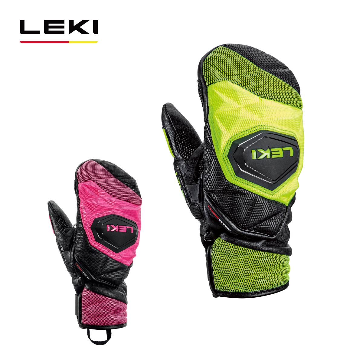 楽天市場】leki レキ ミトン スキー グローブの通販