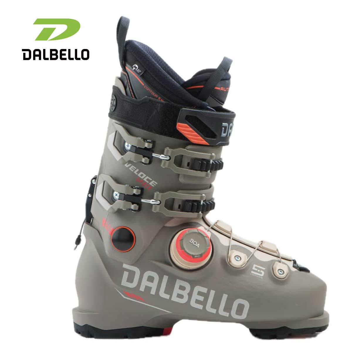 【9/4〜P10+最大7,000円クーポン】DALBELLO ダルベロ スキーブーツ メンズ レディース ＜2027＞VELOCE SPACE 120 /ヴェローチェ スペース 120 D2503108【boa搭載】【グリップウォーク】