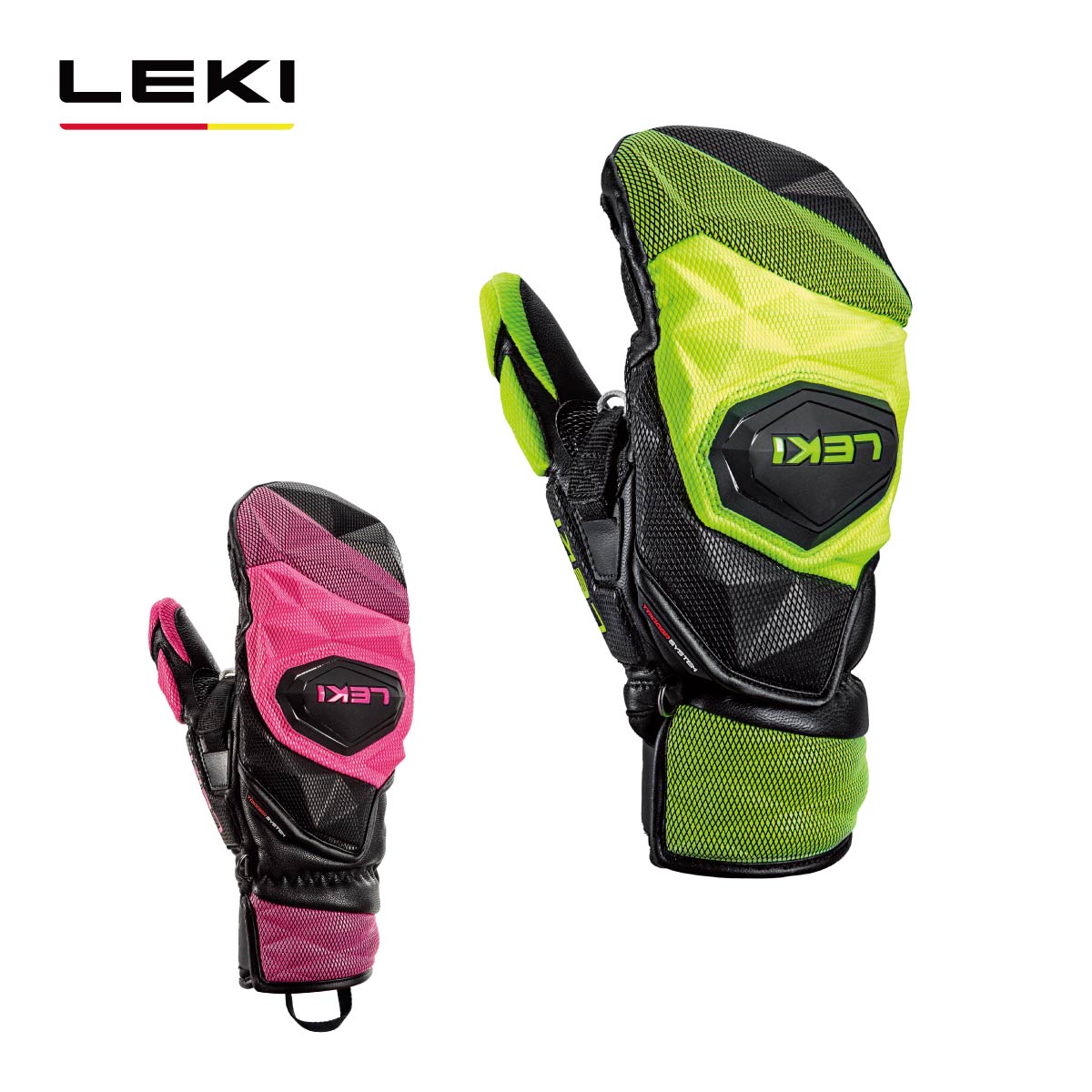 楽天市場】leki レキ ミトン スキー グローブの通販