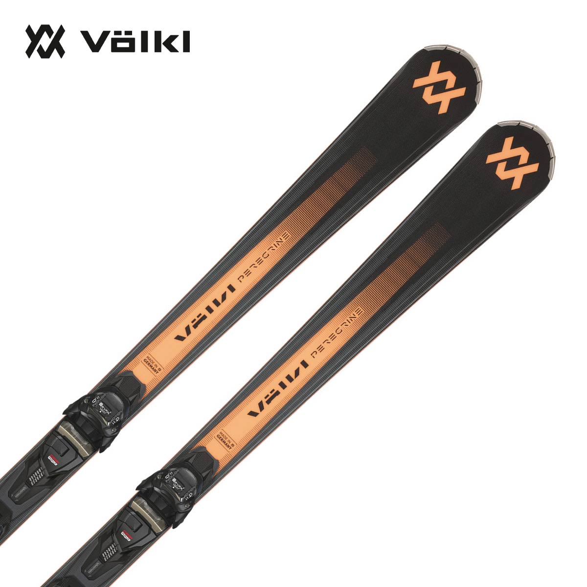 VOLKL フォルクル スキー板■PEREGRINE MT ペレグリン MT■154cm R：( 12.2 m)サイドカット：( 126/75/105 mm)■161cm R：( 13.5 m)サイドカット：( 126/75/105 mm)■168cm R：( 15.0 m)サイドカット：( 126/75/105 mm)■175cm R：( 16.5 m)サイドカット：( 126/75/105 mm)Plate/Binding・vMotion 3 / vMotion 11 80mm BLACK品番V2610026.000TECHNOLOGY・Full Sidewall / Mini Cap・Steel Band・Base：P-Tex 2100・Base structure：Zebra structure・Plate System：vMotion 3COREWoodcore Inlay重量2,234g　@154cm（w/binding）※Weight can vary slightly due to the production cycles.・TIP & TAIL ROCKER・グリップウォーク対応原産国ドイツややワイドな75ミリセンター幅で軽量、シチュエーションにもターンサイズにも制約がないオールラウンダー。一歩外の世界にチャレンジしたいあなたに頼もしい相棒となるでしょう。※メーカー企画書の情報で商品登録を行っております。予告なしに商品名と仕様変更される場合がございます。
