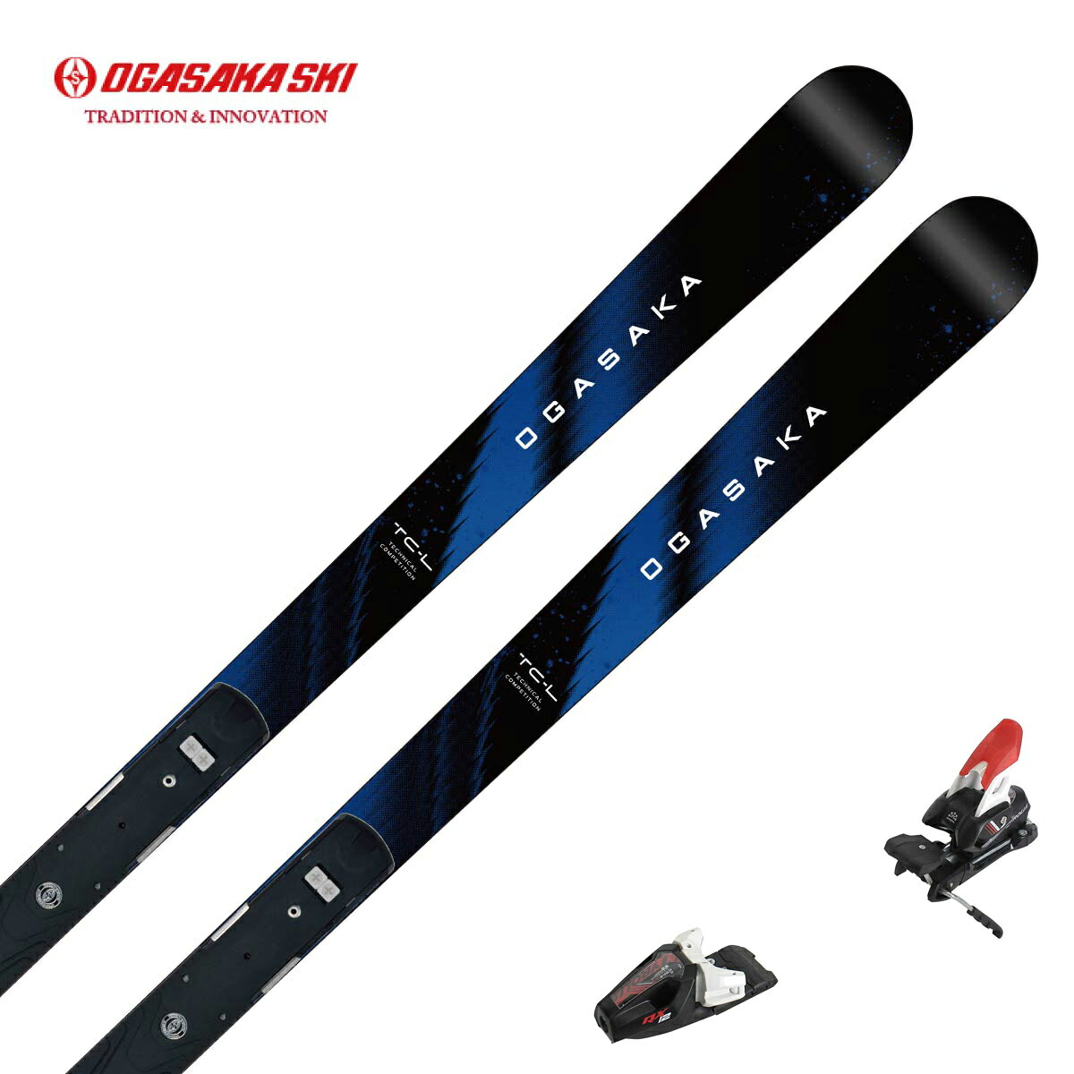 OGASAKA オガサカ スキー板■TC-L■177cm R：( 23.8 m)サイドカット：( 102/65/85 mm)■180cm R：( 24.6 m)サイドカット：( 102/65/85 mm)■183cm R：( 25.5 m)サイドカット：( 102/65/85 mm)Plate/Binding・SRED / -構造・サンドウィッチ・Front Float System・Front Lead Function構成材・NFウッドコア・A7178＆特殊F.R.P滑走面素材：UHMW-PE　グラファイト＆ナチュラル仕上げ：ミクロストーン＆セラミックディスクフィニッシュストラクチャー：センターウェーブエッジシームレス重量※・板：1/2セット重量　1,033g/m・プレート：(1/2セット・ビス重量含む)約530g※1/2セット重量は参考値ですので予めご了承ください。原産国板：日本プレート：日本技術選大回り用モデル。さらなるスピードとダイナミックなロングターンの表現を追求した一台。サイドカーブは昨年モデルを継承しつつ、構成材とフレックス＆トーションバランスを刷新。高速域でも耐えられる高い安定性と、あらゆる雪質で雪面を鋭く切り裂くダイナミックなターン性能を実現しました。従来モデルよりターン後半の収まりが良く、次のポイントへ余裕を持って仕掛けられるスムーズなターン始動が可能です。技術選を目指すスキーヤーはもちろん、ゲレンデをハイスピードで駆け抜けたいスキーヤーにも応えるモデルです※メーカー企画書の情報で商品登録を行っております。予告なしに商品名と仕様変更される場合がございます。