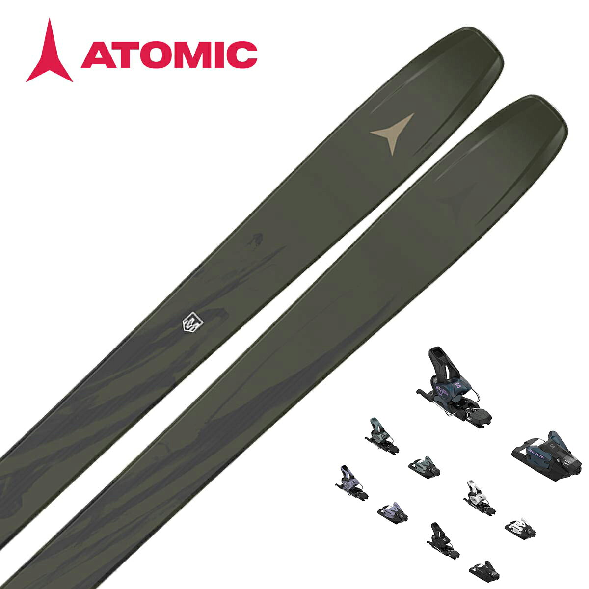 ATOMIC アトミック スキー板■Maverick 105 CTIマーベリック 105 CTI■178cm R：(18 m)サイドカット：(132.5/104/121.5 mm)■185cm R：(19 m)サイドカット：(134.5/104.5/123.5 mm)■191cm R：(20 m)サイドカット：(136/105/125 mm)ARTICLE NUMBERAA0030936RockerAll Mountain Rocker 20/65/15Features・HRZN 3D Maverick/Maven・Directional Shape・Power Woodcore・CTI Powered・Dura Cap Sidewall・Matte Topsheet・Side Edge Angle: 87°・Base Edge Angle: 1.0°・World Cup Base Finish・Standard EdgeCarbon Footprint Reduction*-24%Weight（板のみ）2050g / 185cm原産国Austriaオールマウンテン、オールコンディション、フリーライドスキーの新たなスタンダードとなるでしょう。※メーカー企画書の情報で商品登録を行っております。予告なしに商品名と仕様変更される場合がございます。