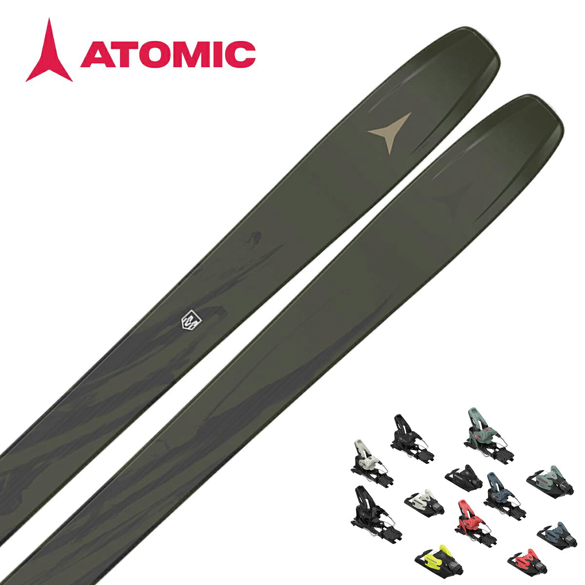 ATOMIC アトミック スキー板■Maverick 105 CTIマーベリック 105 CTI■178cm R：(18 m)サイドカット：(132.5/104/121.5 mm)■185cm R：(19 m)サイドカット：(134.5/104.5/123.5 mm)■191cm R：(20 m)サイドカット：(136/105/125 mm)ARTICLE NUMBERAA0030936RockerAll Mountain Rocker 20/65/15Features・HRZN 3D Maverick/Maven・Directional Shape・Power Woodcore・CTI Powered・Dura Cap Sidewall・Matte Topsheet・Side Edge Angle: 87°・Base Edge Angle: 1.0°・World Cup Base Finish・Standard EdgeCarbon Footprint Reduction*-24%Weight（板のみ）2050g / 185cm原産国Austriaオールマウンテン、オールコンディション、フリーライドスキーの新たなスタンダードとなるでしょう。※メーカー企画書の情報で商品登録を行っております。予告なしに商品名と仕様変更される場合がございます。