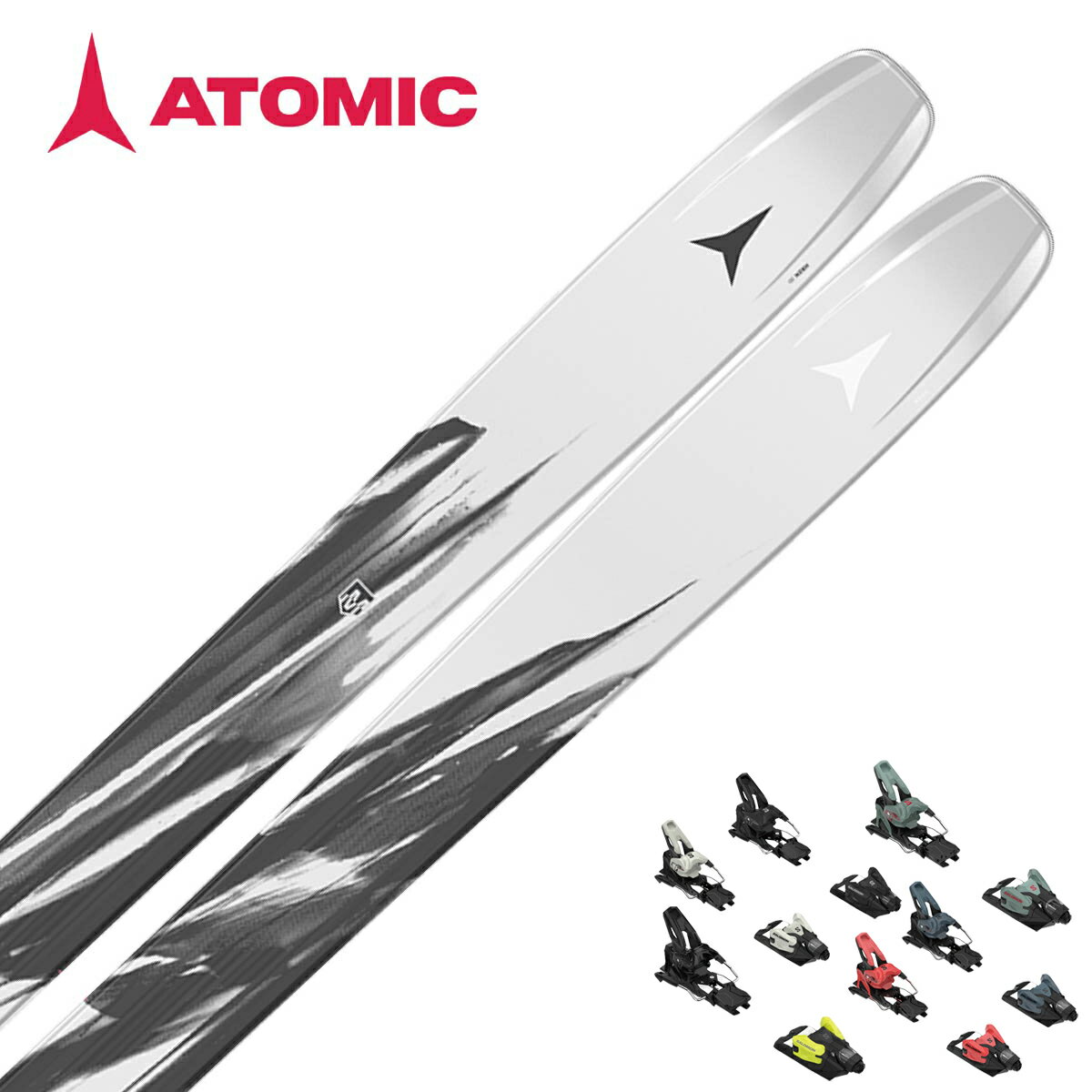 ATOMIC アトミック スキー板■Maverick 115 CTIマーベリック 115 CTI■177cm R：(17 m)サイドカット：(139.5/115/128.5 mm)■185cm R：(18 m)サイドカット：(140.5/115/129.5 mm)■193cm R：(19 m)サイドカット：(141.5/115/130.5 mm)ARTICLE NUMBERAA0030938RockerPowder Rocker 30/50/20Features・HRZN 3D Maverick/Maven・Directional Shape・Power Woodcore・CTI Powered・Dura Cap Sidewall・Matte Topsheet・Side Edge Angle: 87°・Base Edge Angle: 1.3°・World Cup Base Finish・Standard EdgeCarbon Footprint Reduction*-24%Weight（板のみ）2150g / 193cm原産国Austriaフリーライド・ワールドツアーで証明された、全地形対応のスキー。ハードにチャージするフリーライドとオフピステでの多用途性を提供します。※メーカー企画書の情報で商品登録を行っております。予告なしに商品名と仕様変更される場合がございます。