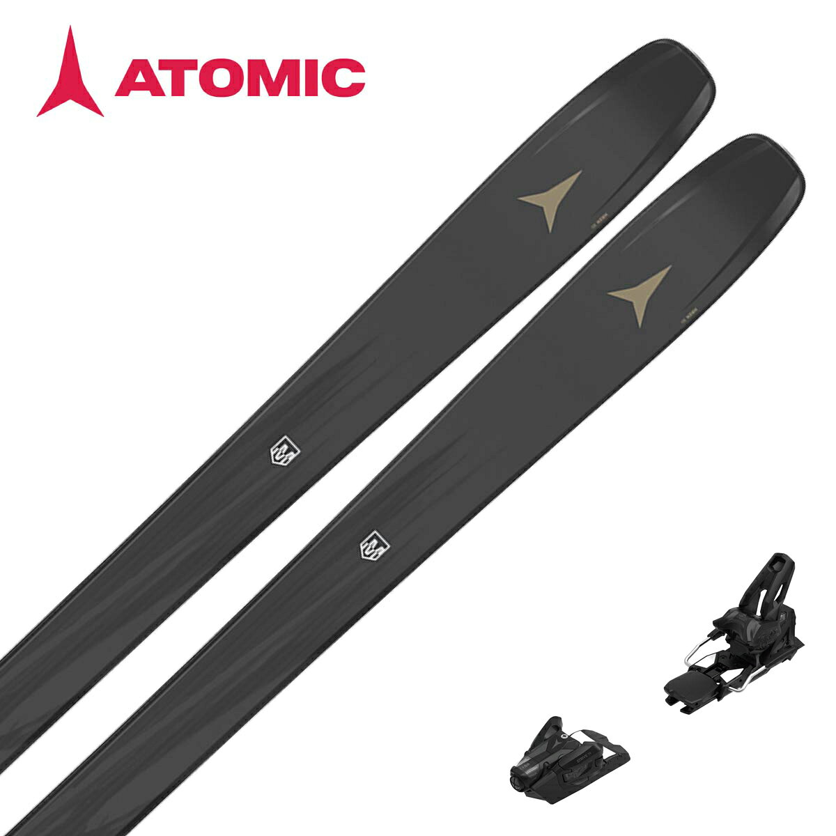 ATOMIC アトミック スキー板■Maverick 88 CTIマーベリック 88 CTI■159cm R：(15 m)サイドカット：(119/87/104 mm)■165cm R：(15.5 m)サイドカット：(121/87.5/106 mm)■172cm R：(16 m)サイドカット：(123/88/108 mm)■179cm R：(16.5 m)サイドカット：(125/88.5/110 mm)■186cm R：(17 m)サイドカット：(127/89/112 mm)ARTICLE NUMBERAA0030934RockerAll Mountain Rocker 15/75/10Features・HRZN 3D Maverick/Maven・Directional Shape・Power Woodcore・CTI Powered・Dura Cap Sidewall・Matte Topsheet・Side Edge Angle: 87°・Base Edge Angle: 1.0°・World Cup Base Finish・Dura EdgeWeight（板のみ）1770g / 179cm原産国BulgariaCTI カーボンとチタンのバランスが滑らかさとパワーを生み出し必要に応じて強力な加速力を発揮します。※メーカー企画書の情報で商品登録を行っております。予告なしに商品名と仕様変更される場合がございます。
