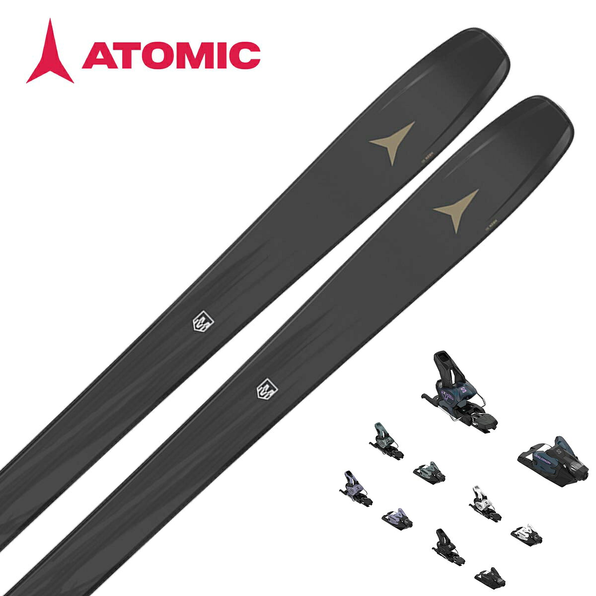 ATOMIC アトミック スキー板■Maverick 88 CTIマーベリック 88 CTI■159cm R：(15 m)サイドカット：(119/87/104 mm)■165cm R：(15.5 m)サイドカット：(121/87.5/106 mm)■172cm R：(16 m)サイドカット：(123/88/108 mm)■179cm R：(16.5 m)サイドカット：(125/88.5/110 mm)■186cm R：(17 m)サイドカット：(127/89/112 mm)ARTICLE NUMBERAA0030934RockerAll Mountain Rocker 15/75/10Features・HRZN 3D Maverick/Maven・Directional Shape・Power Woodcore・CTI Powered・Dura Cap Sidewall・Matte Topsheet・Side Edge Angle: 87°・Base Edge Angle: 1.0°・World Cup Base Finish・Dura EdgeWeight（板のみ）1770g / 179cm原産国BulgariaCTI カーボンとチタンのバランスが滑らかさとパワーを生み出し必要に応じて強力な加速力を発揮します。※メーカー企画書の情報で商品登録を行っております。予告なしに商品名と仕様変更される場合がございます。