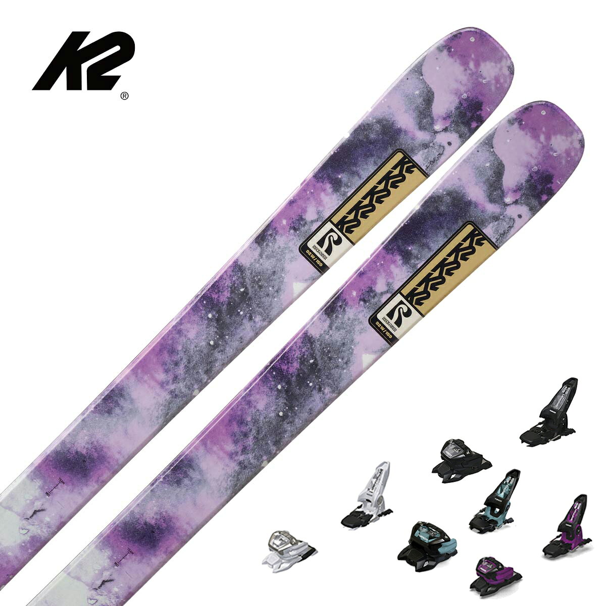 K2 ケーツー スキー板■RECKONER 92 W　レコナー 92 W■149cm R：( - m)サイドカット：( 124/92/114 mm)■159cm R：( 14.6 m)サイドカット：( 124/92/114 mm)■169cm R：( - m)サイドカット：( 124/92/114 mm)FEATURESTriaxial Braided , Twin Tech Sidewalls.Bio Resin,ROCKERAll Terrain Twin RockerCOREAspen Microblockメーカー品番KS250973レコナー92Wは、パークからスティープ、バンプ、そしてまた戻るまで、あなたを自信をもって連れていくために作られた女性専用ツインチップ。オールテインツインロッカーを採用し、ティップとテールの緩やかで伸びのある立ち上がりは、あらゆるコンディションでの汎用性とコントロール性を高めている。※メーカー企画書の情報で商品登録を行っております。予告なしに商品名と仕様変更される場合がございます。
