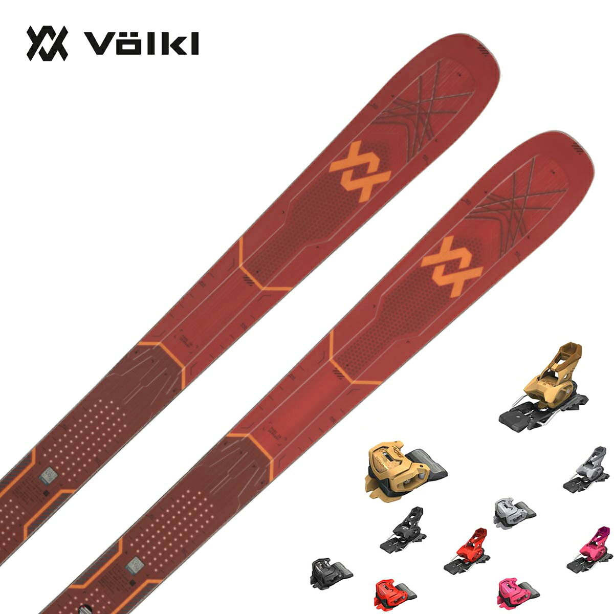 VOLKL フォルクル スキー板■M7 MANTRA　M7 マントラ■163cm R1・R2・R3・R4：( 22.9m・36.6m・13.7m・17.9m )サイドカット：( 139/96/121 mm)■170cm R1・R2・R3・R4：( 23.9m・38.3m・15.2m・19.8m )サイドカット：( 139/96/121 mm)■177cm R1・R2・R3・R4：( 25.0m・40.0m・16.8m・21.8m )サイドカット：( 139/96/121 mm)■184cm R1・R2・R3・R4：( 25.7m・41.1m・17.9m・23.2m )サイドカット：( 139/96/121 mm)■191cm R1・R2・R3・R4：( 26.7m・42.8m・19.7m・25.4m )サイドカット：( 139/96/121 mm)品番 V2610112.000TECHNOLOGY・Tailored Carbon Tip・4 Radius Drive・Tailored Titanal Frame・Full Sidewall・Base：P-Tex 2100・Base structure：Brushed structureCOREMultilayer Woodcore重量2,090g　@177cm※Weight can vary slightly due to the production cycles.・TIP & TAIL ROCKER原産国ドイツ世界中のファンを魅了するMANTRAの7世代目を意味するM7モデルです。オフピステ、不整地からオンピステまでスキーの楽しさを最大限に体感できます。マントラシリーズの中で唯一導入されている4Dラディウスにより操作性が格段に向上、日本でもますます注目度が高まっています。※メーカー企画書の情報で商品登録を行っております。予告なしに商品名と仕様変更される場合がございます。