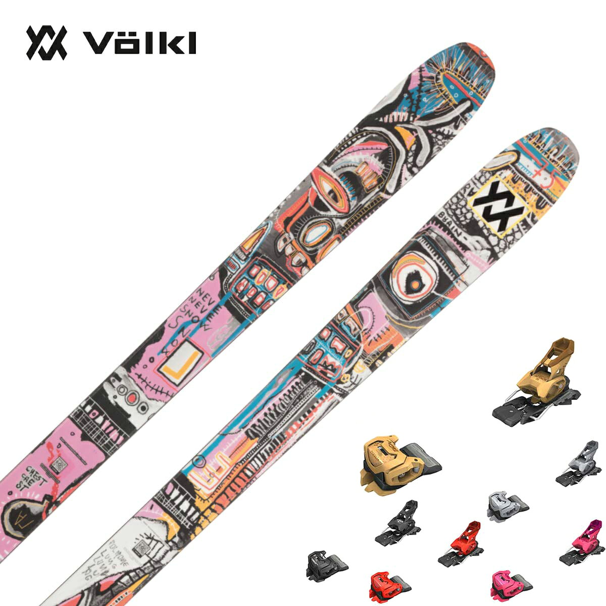 VOLKL フォルクル スキー板■REVOLT 101　リボルト 101■168cm R1・R2・R3：( 19.2m・15.0m・17.2m )サイドカット：( 133/101/115 mm)■175cm R1・R2・R3：( 22.0m・16.9m・19.7m )サイドカット：( 133/101/115 mm)■182cm R1・R2・R3：( 24.6m・19.0m・22.4m )サイドカット：( 132/104/122 mm)■189cm R1・R2・R3：( 27.0m・21.2m・25.4m )サイドカット：( 132/104/122 mm)品番V2610155.000TECHNOLOGY・3D Radius Sidecut・Full Sidewall / Mini Cap・Twin Tip・Tough Box Construction・Base：DS2000・Base structure：Shiny structureCOREMultilayer Woodcore重量2,000g　@180cm※Weight can vary slightly due to the production cycles.・TIP & TAIL ROCKER原産国中国REVOLT114同様、少し硬めのフレックスが特徴でシーズンインからシーズン終了までコレ1本で思い切り楽しめます。昨シーズン初登場した瞬間から一躍人気を集めたモデルです。※メーカー企画書の情報で商品登録を行っております。予告なしに商品名と仕様変更される場合がございます。