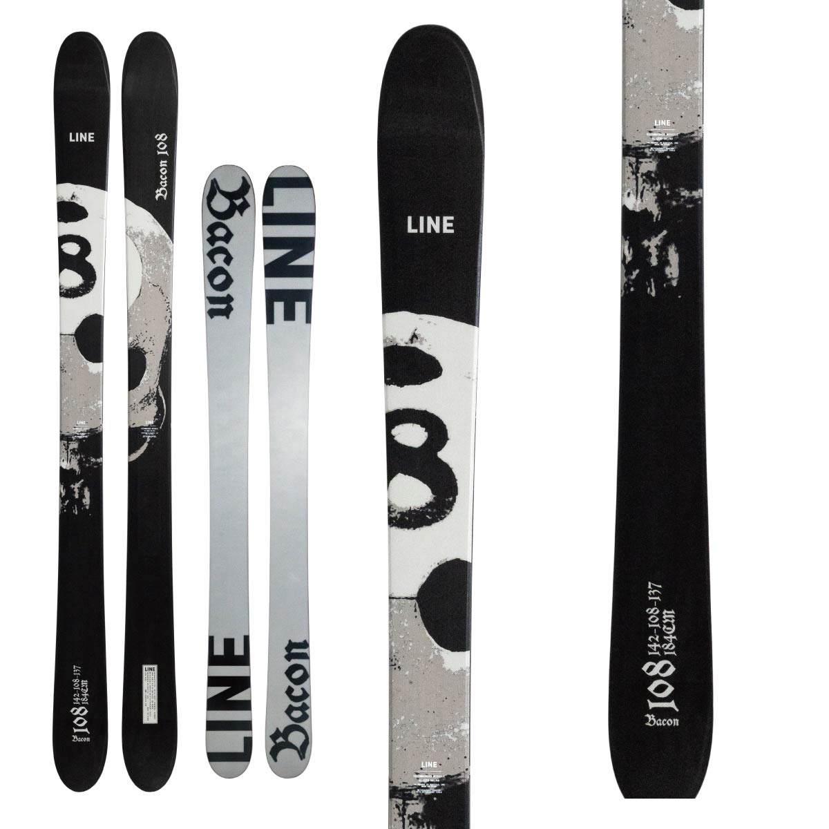 LINE ライン スキー板 メンズ レディース＜2027＞BACON 108 / ベーコン108 LN26177100 + ＜27＞ATTACK 14 GW ビンディング セット 取付無料 【グリップウォーク対応】 tanabesp-10171483 スキー専門店 タナベスポーツ サンプル画像2