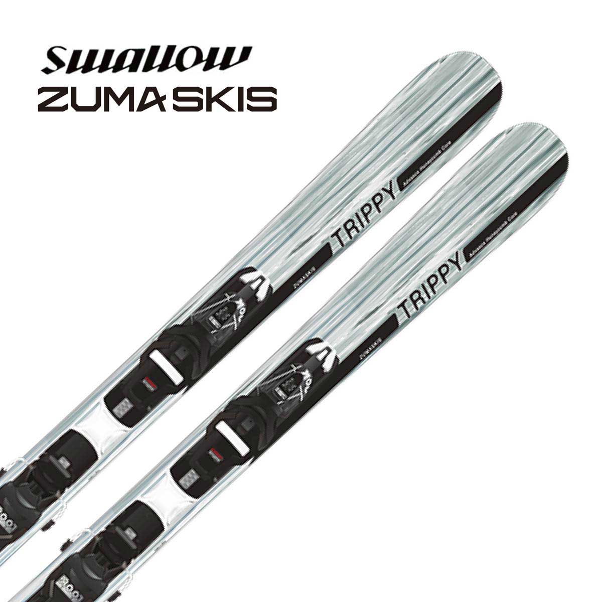 樂天商城 - SWALLOW スワロー ZUMA ツマ スキー板 ショートスキー メンズ レディース ＜2026＞ TRIPPY ADVANCE / [PS-15] + XPRESS 10 B83 GW プレート/ビンディング セット 取付無料 グリップウォーク対応