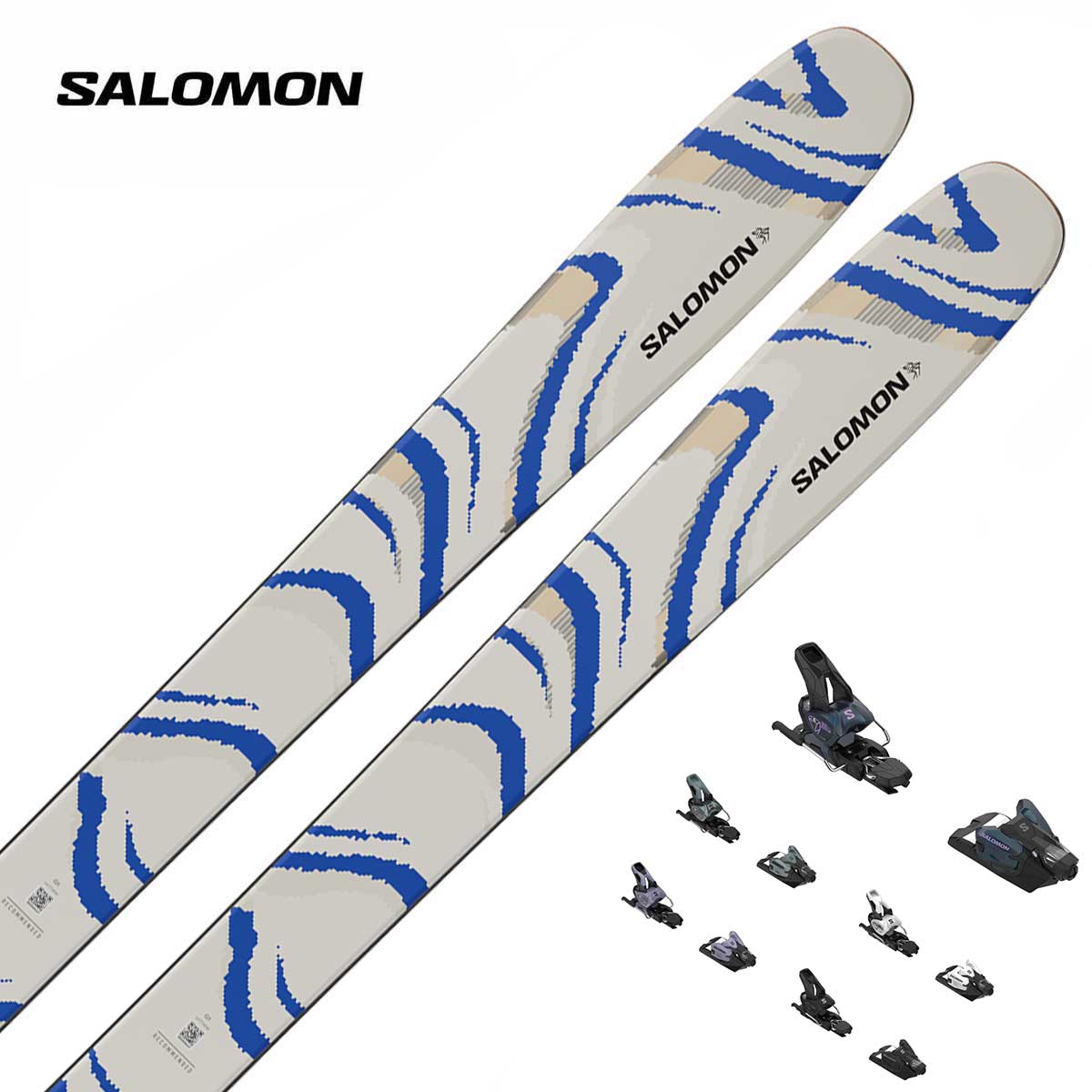 SALOMON サロモン スキー板 メンズ レディース＜2027＞QST 106 ALMOND MILK [L47774500+] + ＜27＞SALOMON STRIVE 12 GW ビンディング セット 取付無料【グリップウォーク】【グリップウォーク対応】